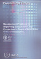 Couverture de l'ouvrage Management practices for improving sustainable crop production in tropical acid soils, results of coordinated research project organized ...(FAO.IAEA)