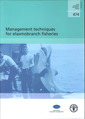 Couverture de l'ouvrage Management techniques for elasmobranch fisheries