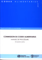 Couverture de l'ouvrage Commission du codex alimentarius. Manuel de procédure. 17° Ed. Programme mixte FAO/OMS sur les normes alimentaires