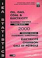Couverture de l'ouvrage Electricité, charbon, gaz et pétrole tro isième trimestre 2000 statistiques trime strielles