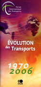 Couverture de l'ouvrage Évolution des transports 1970-2006. Édition 2008