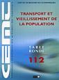 Couverture de l'ouvrage Transport et vieillissement de la population (Table Ronde 112 - C.E.M.T.)