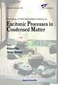Couverture de l'ouvrage Excitonic processes in condensed matter, proceedings of Yamada conference LIII (EXCON 2000)