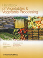 Couverture de l'ouvrage Handbook of Vegetables and Vegetable Processing