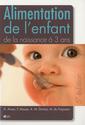 Couverture de l'ouvrage Alimentation de l'enfant de la naissance à 3 ans - 5e édition