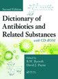 Couverture de l'ouvrage Dictionary of Antibiotics and Related Substances