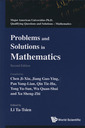 Couverture de l'ouvrage Problems and solutions in mathematics