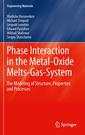 Couverture de l'ouvrage Phase Interaction in the Metal - Oxide Melts - Gas -System