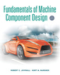 Couverture de l'ouvrage Fundamentals of machine component design (hardback)