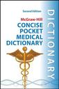 Couverture de l'ouvrage Concise pocket medical dictionary