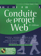 Couverture de l'ouvrage Conduite de projet web + CD-ROM