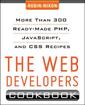 Couverture de l'ouvrage Web developers cookbook