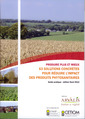 Couverture de l'ouvrage Produire plus et mieux : 63 solutions concrètes pour réduire l'impact des produits phytosanitaires (Guide pratique édition Nord 2012) Réf. 1084