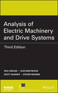 Couverture de l'ouvrage Analysis of Electric Machinery and Drive Systems