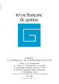 Couverture de l'ouvrage Revue française de gestion N° 44 janvier-février 1984